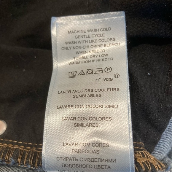 RALPH LAUREN RLR Sz 18W Modern Straight Dark Wash Curvy  Jeans - Picture 8 of 8